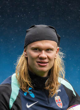 Erling Braut Haaland of the Norwegian national football team