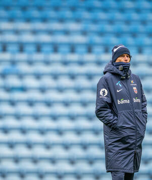 Ståle Solbakken, head coach of the Norwegian national