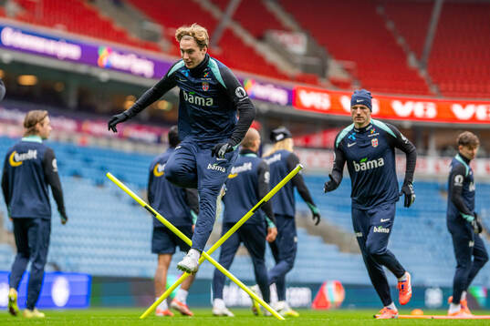 Kristian Thorstvedt of the Norwegian national football team