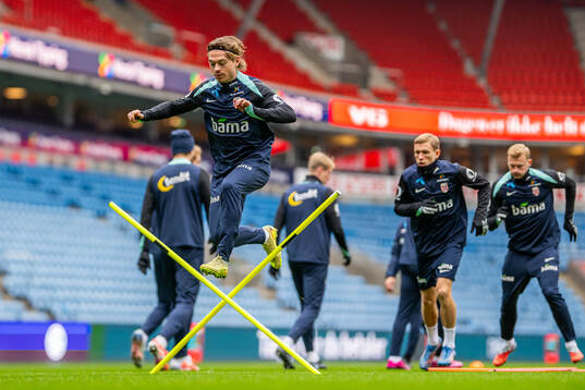 Patrick Berg of the Norwegian national football team