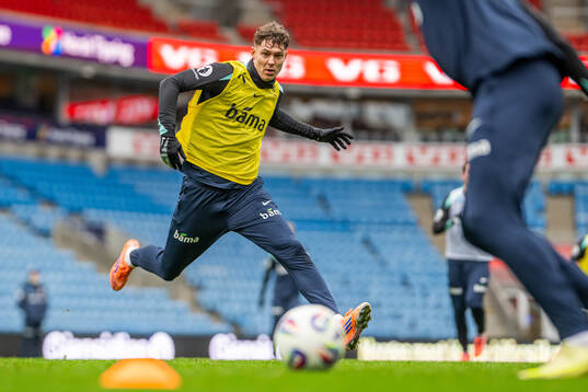 Jørgen Strand Larsen of the Norwegian national football