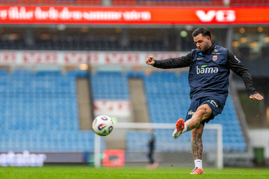 Aron Bizet Dønnum of the Norwegian national football team