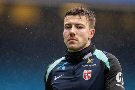 Fredrik André Bjørkan of the Norwegian national football
