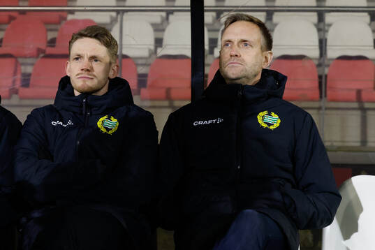 Head coach  Martin Sjögren of Hammarby