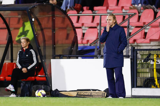 Head coach Anouk Bruil of Ajax