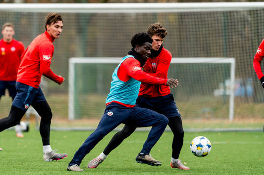 Samuel Asoma och Max Svensson