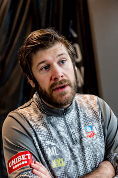 Assisterande tränare Max Lindén