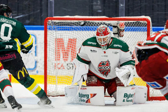 Modos målvakt Adam Werner