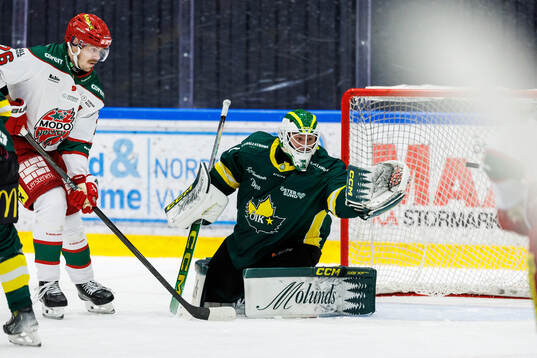 Östersunds målvakt Carl Lidö