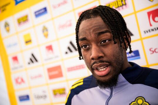 Anthony Elanga of the Swedish national football team