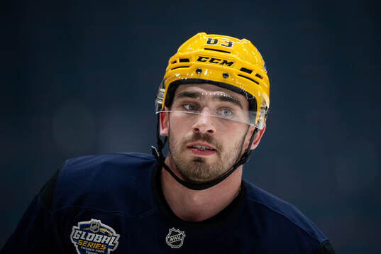 Adam Wilsby of Nashville Predators