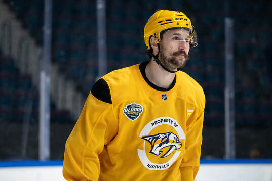 Filip Forsberg of Nashville Predators