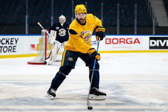 Filip Forsberg of Nashville Predators