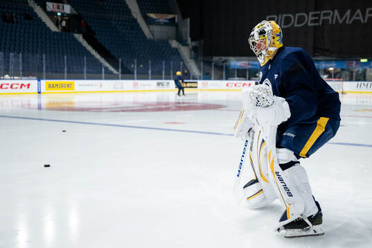 Goaltender Justus Annunen