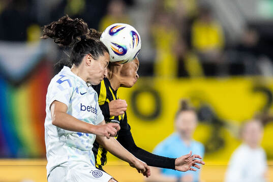 Ivana Andrés of Inter and Felicia Schröder of Häcken