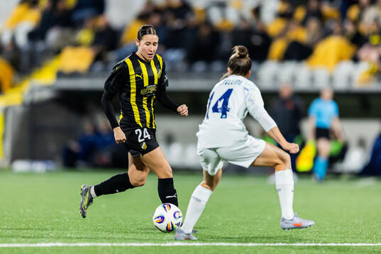Tabby Tindell of Häcken