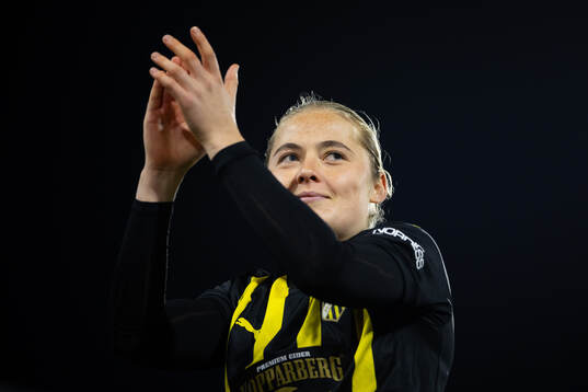 Paulina Nyström of Häcken celebrate