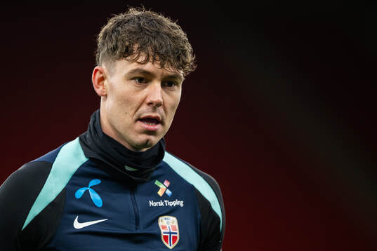 Jørgen Strand Larsen of the Norwegian national football