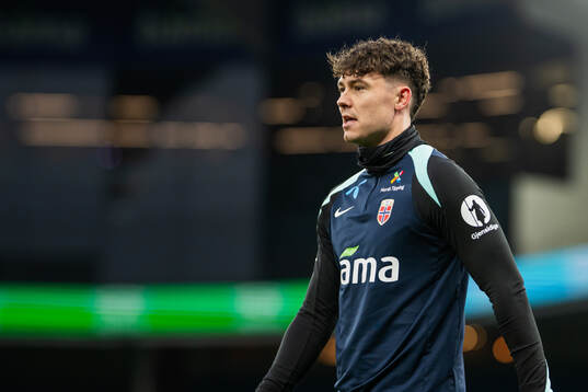 Jørgen Strand Larsen of the Norwegian national football