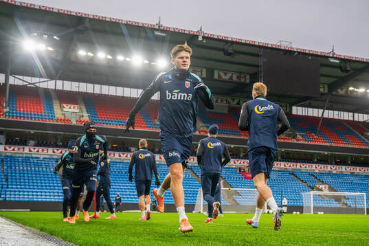 David Møller Wolfe of the Norwegian national football team