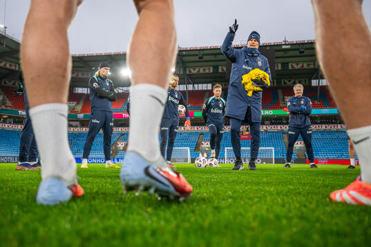 Ståle Solbakken, head coach of the Norwegian national