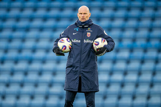 Ståle Solbakken, head coach of the Norwegian national