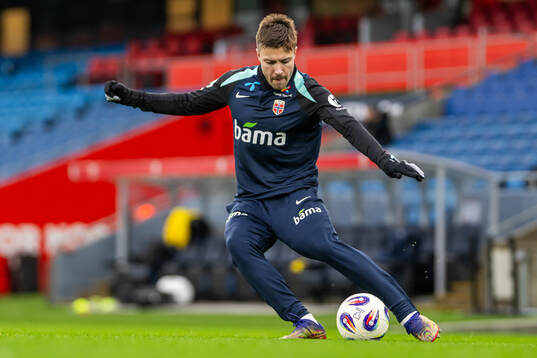 Fredrik André Bjørkan of the Norwegian national football