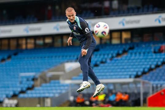 Leo Østigård of the Norwegian national football team