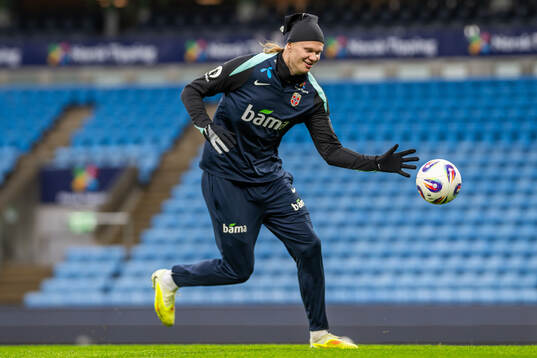 Erling Braut Haaland of the Norwegian national football team