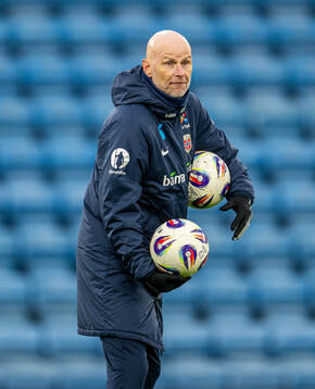 Ståle Solbakken, head coach of the Norwegian national