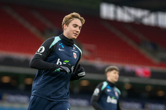 Kristian Thorstvedt of the Norwegian national football team