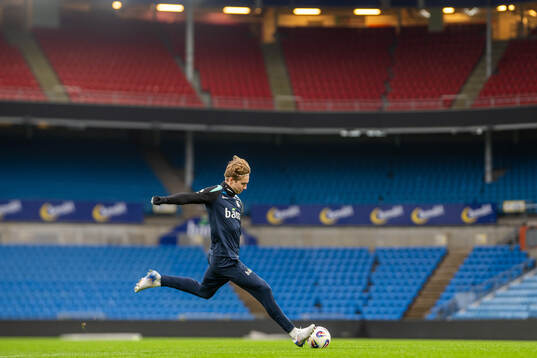 Kristian Thorstvedt of the Norwegian national football team