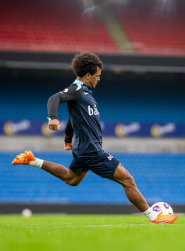 Oscar Bobb of the Norwegian national football team