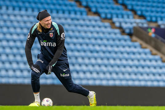 Erling Braut Haaland of the Norwegian national football team