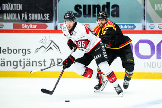 Malmö Redhawks Carl Persson och Brynäs Anton Rödin