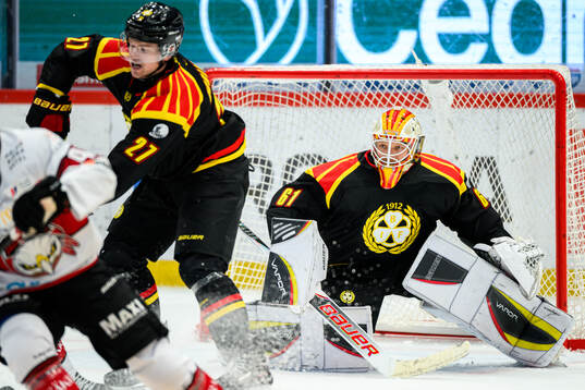 Brynäs målvakt Collin Delia