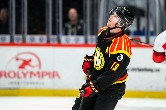 Brynäs Nicklas Bäckström deppar