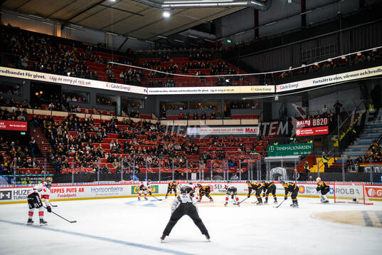 under ishockeymatchen i SHL mellan Brynäs och Malmö