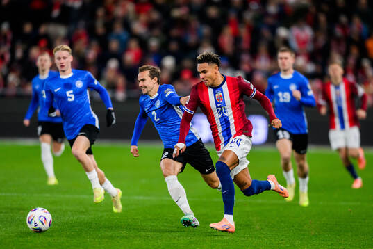 Märten Kuusk of Estonia and Antonio Nusa of Norway