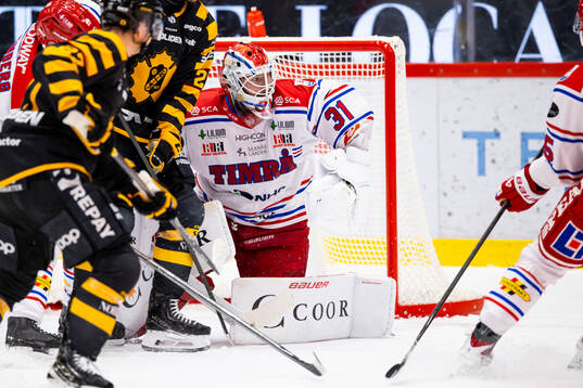Timrås målvakt Tim Juel
