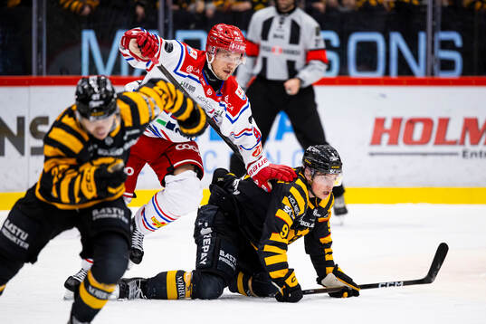 Timrås Didrik Strömberg och Skellefteås Victor Stjernborg