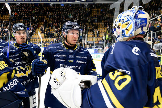 HV71s Andreas Borgman jublar
