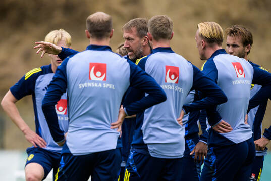 Head coach Graham Potter of the Swedish national football