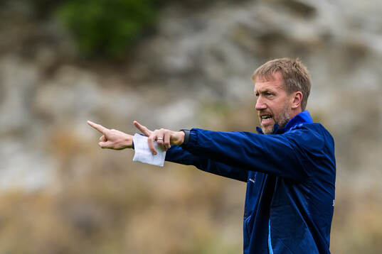 Head coach Graham Potter of the Swedish national football