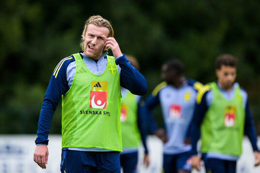 Emil Forsberg of the Swedish national football team