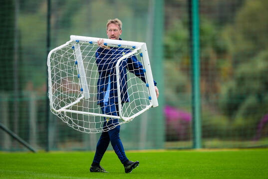 Head coach Graham Potter of the Swedish national football