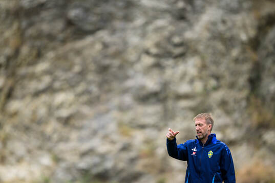 Head coach Graham Potter of the Swedish national football