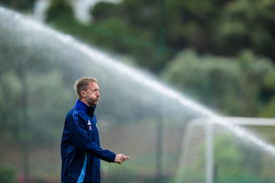 Head coach Graham Potter of the Swedish national football