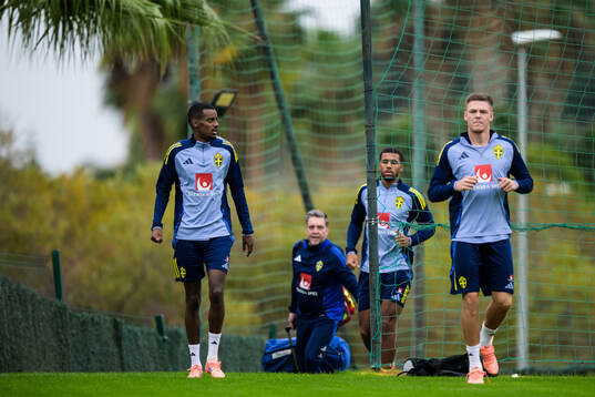 Alexander Isak of the Swedish national football team