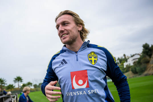 Emil Forsberg of the Swedish national football team
